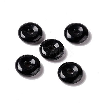Natural Obsidian Pendants X-G-E135-03F-1