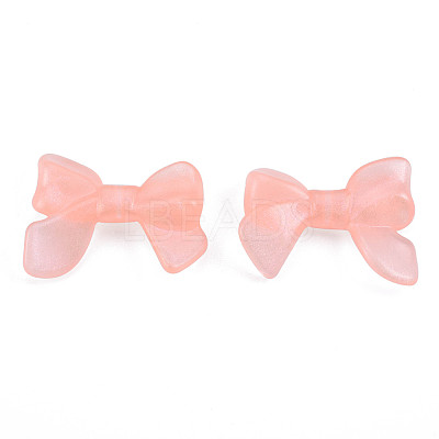Transparent Luminous Acrylic Beads X-TACR-T007-11-1