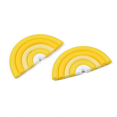 Handmade Polymer Clay Cabochons CLAY-N010-030-08-1