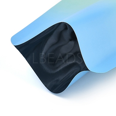 Two Tone Rectangle Plastic Zip Top Gift Bags OPP-C003-01A-02-1