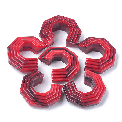 Acrylic Beads OACR-T008-08C-1