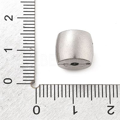 304 Stainless Steel European Style Clasps STAS-M112-04P-05-1