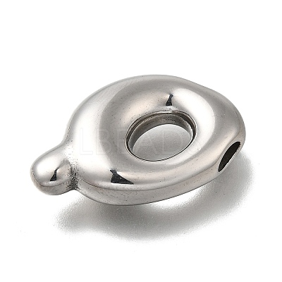 304 Stainless Steel Pendants STAS-S166-02P-17-1