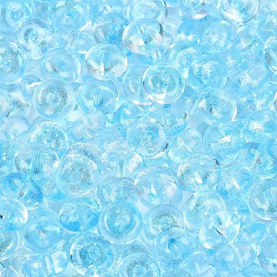 Transparent Colours Glass Seed Beads SEED-Q042-01A-A08-1