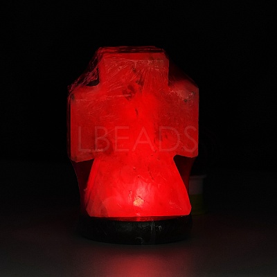 USB Natural Himalayan Rock Salt Lamp DJEW-P002-02D-1