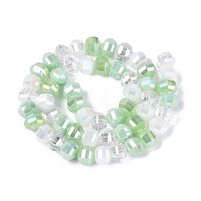 Electroplate Mixed Styles Glass Beads Strands EGLA-N022-14A-A08-1