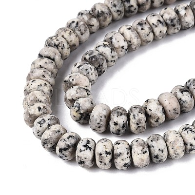 Natural Sesame Jasper Beads Strands G-Q613-01D-01-1