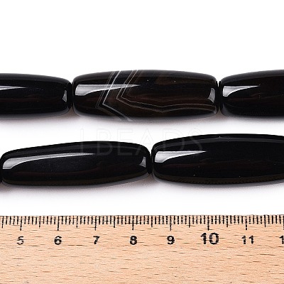 Natural Agate Dyed & Heated Beads Strands G-T138-230C-1