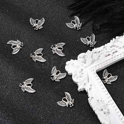 Tibetan Style Alloy Pendants LS-TIBEP-20305-AS-NR-1