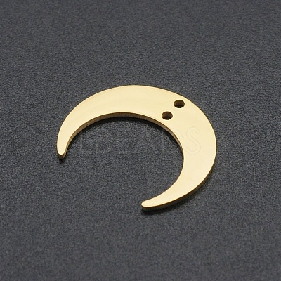 201 Stainless Steel 2-Loop Link Pendants STAS-N090-LA039-2-1