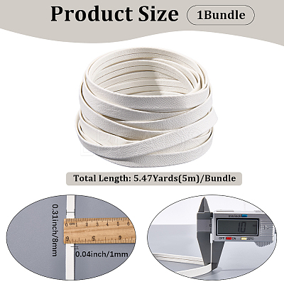 PU Leather Ribbons DIY-WH20011-93B-08-1