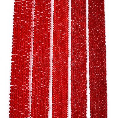 Glass Beads Strands EGLA-A044-T8mm-D01-1