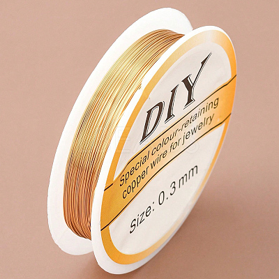 Copper Jewelry Wire CWIR-YW0001-02B-KCG-1
