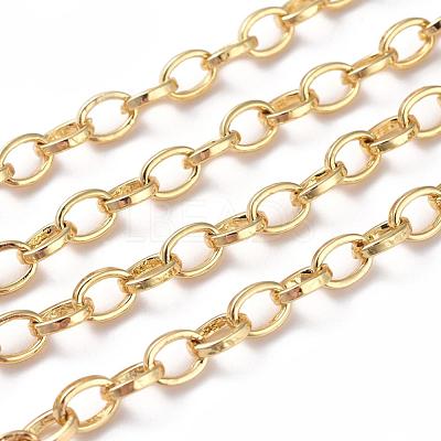 Brass Cable Chains CHC-G005-02G-1