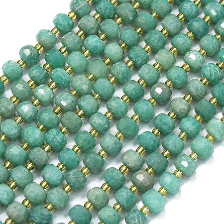Natural Amazonite Beads Strands G-K389-E02-01-1