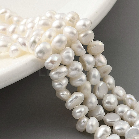Natural Cultured Freshwater Pearl Beads Strands PEAR-A006-02A-1