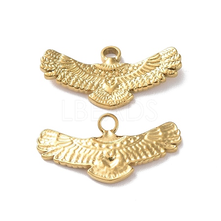 Ion Plating(IP) 304 Stainless Steel Pendants STAS-P324-02G-1