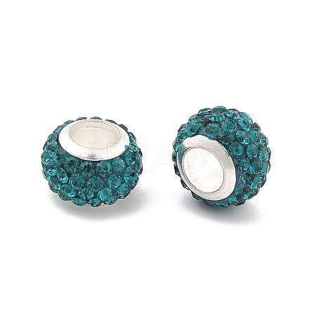 Rondelle Polymer Clay European Beads FIND-U001-01M-1