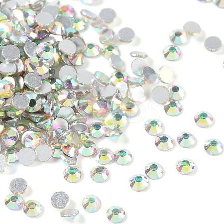 Glass Flat Back Rhinestone for Clothing X-RGLA-C002-SS8-101-1