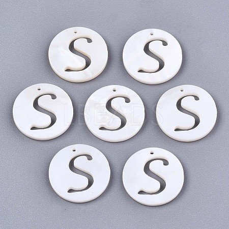 Natural Freshwater Shell Charms X-SHEL-S276-119S-1