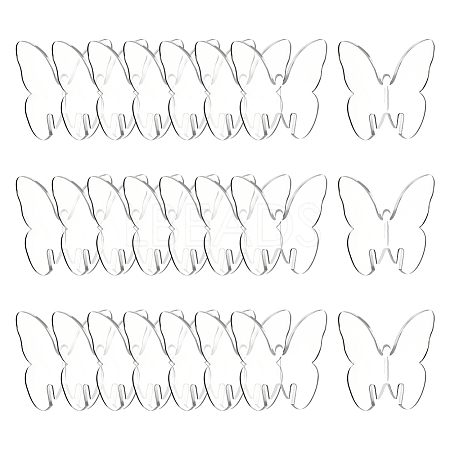 24Pcs Acrylic Wine Glass Charms AJEW-FG0003-46D-1