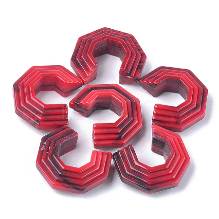 Acrylic Beads OACR-T008-08C-1