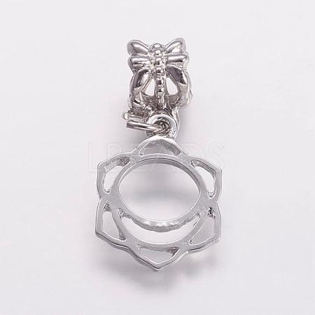 Alloy European Dangle Charms PALLOY-E436-B02-P-1