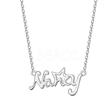 SHEGRACE 925 Sterling Silver Pendant Necklaces JN925A-1