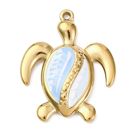 304 Stainless Steel Pendants STAS-Z168-01G-07-1