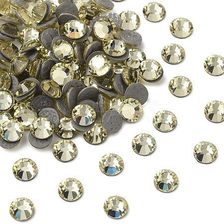 Preciosa&reg Crystal Hotfix Flatback Stones Y-PRC-HSS6-80100-1
