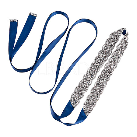 Polyester Bridal Belts DIY-WH0043-02C-1
