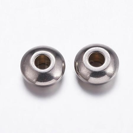 Tarnish Resistant 201 Stainless Steel Beads Spacers STAS-K146-068-6mm-1