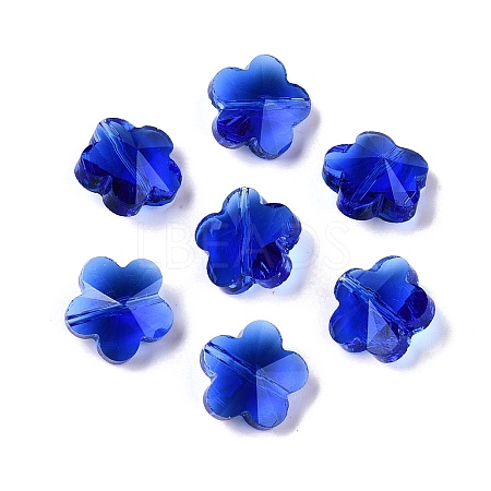 Transparent Glass Beads GLAA-Q066-14mm-C07-1