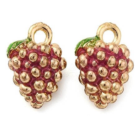 Alloy Enamel Pendants PALLOY-S032-01A-04-1