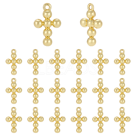 20Pcs Rack Plating Brass Pendants KK-WR0001-82-1