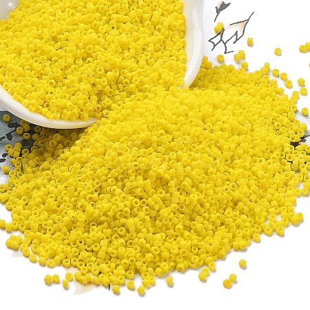 Frosted Colours Glass Seed Beads SEED-H003-06B-1