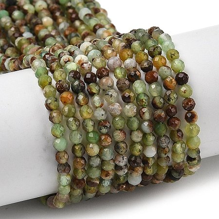 Natural Chalcedony Beads Strands G-G189-D21-05-1