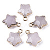Natural Quartz Crystal Pendants G-N326-36J-1