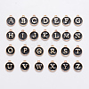 Initial Letter A~Z Alphabet Enamel Charms ENAM-X0018-05-1