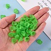 Frosted Acrylic Bead Caps MACR-S371-10A-734-6