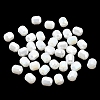 Electroplate Opaque Column Glass Beads EGLA-A043-02-PL03-1