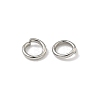 Tarnish Resistant 304 Stainless Steel Open Jump Rings STAS-E067-07-6mm-3