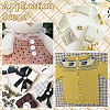 60Pcs 4 Styles Shell Buttons BUTT-SP0001-17-6