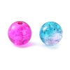Baking Paint Crackle Glass Beads CCG-X0011-01-8mm-3