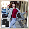 2Pcs 2 Styles Rectangle Canvas Cloth Zipper Pocket Storage Bags ABAG-NB0002-33A-5