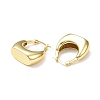 Rack Plating Brass Handbag Shape Hoop Earrings for Women EJEW-F306-04G-2