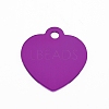 Aluminum Blank Pendants ALUM-WH0164-87E-1