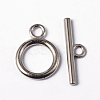 Alloy Toggle Clasps TIBE-E001-P-FF-1