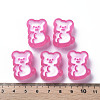 Transparent Acrylic Beads MACR-S374-07B-02-4