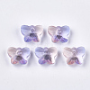 Rainbow K9 Glass Charms X-GLAA-S180-15B-1